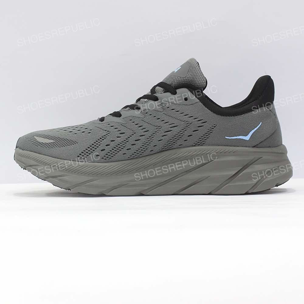 Hoka Clifton 8 Wolf Grey - Unisex Running Shoes