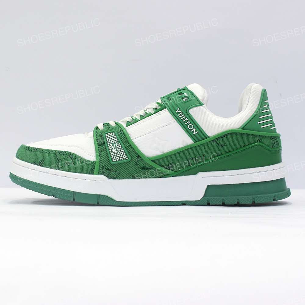 Lo-Vi Trainers Green - Bold Statement, Casual Style