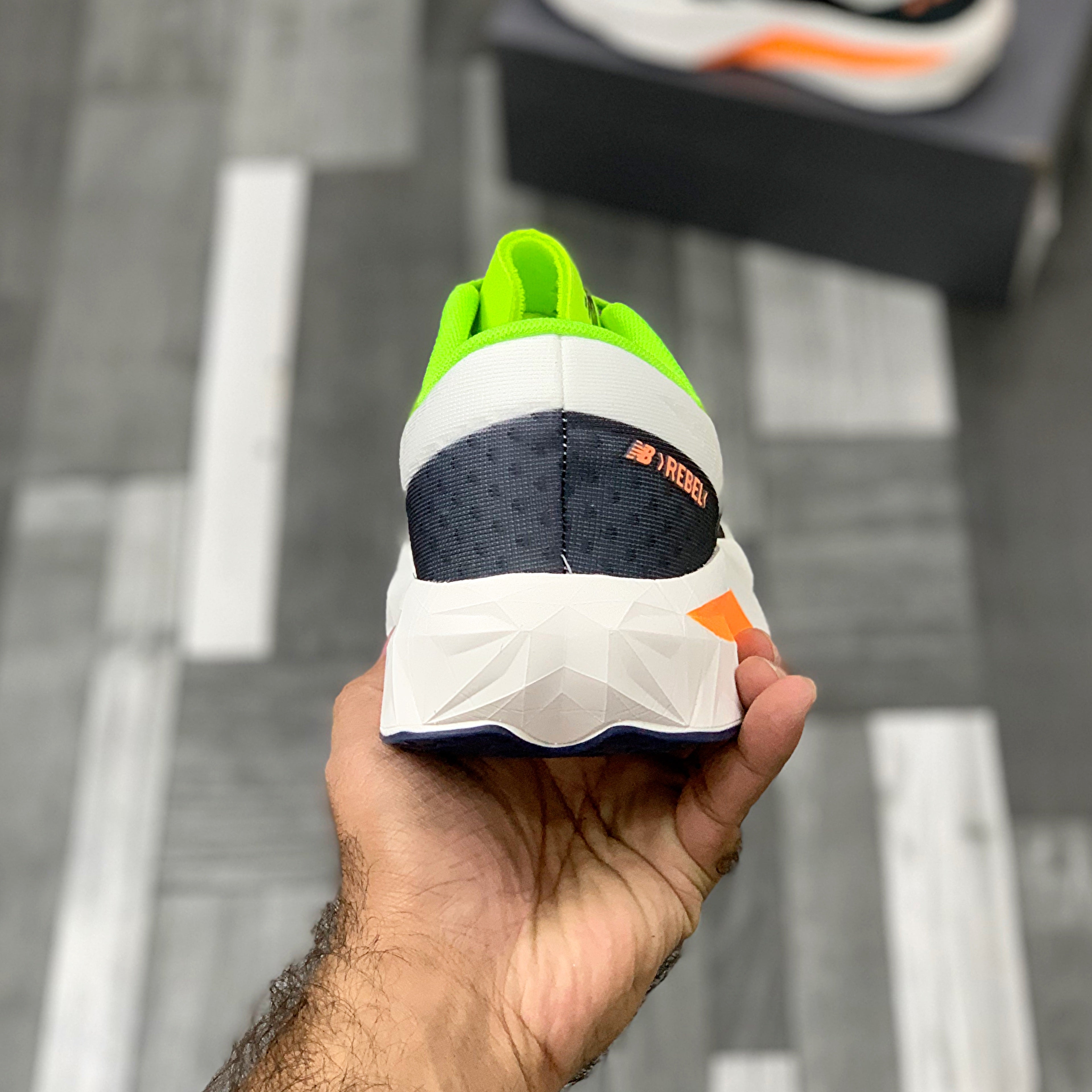 NB Fuelcell Rebel V4 (Lime Hot Mango)