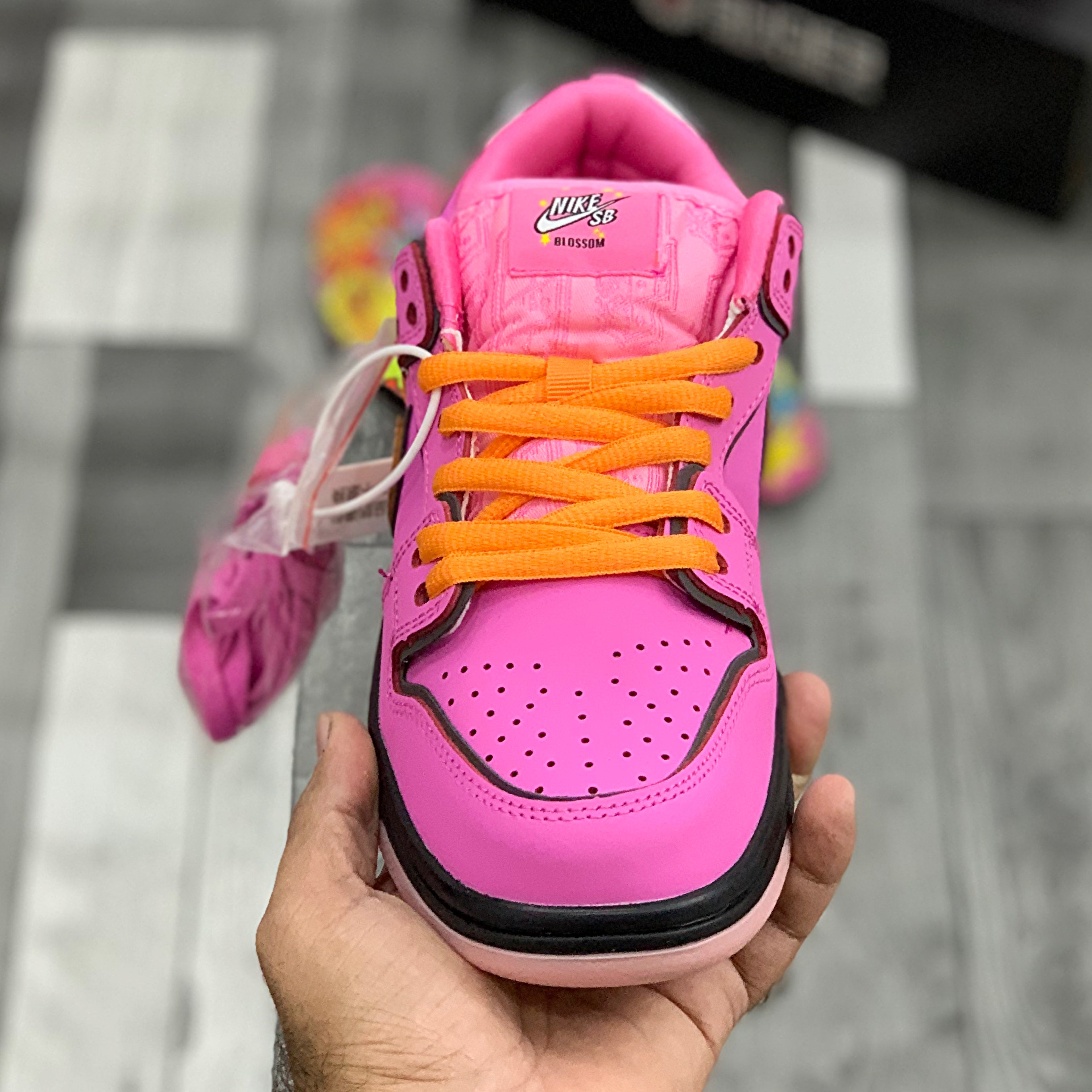 SB Dunkks Powerpuff Edition (Blossom)