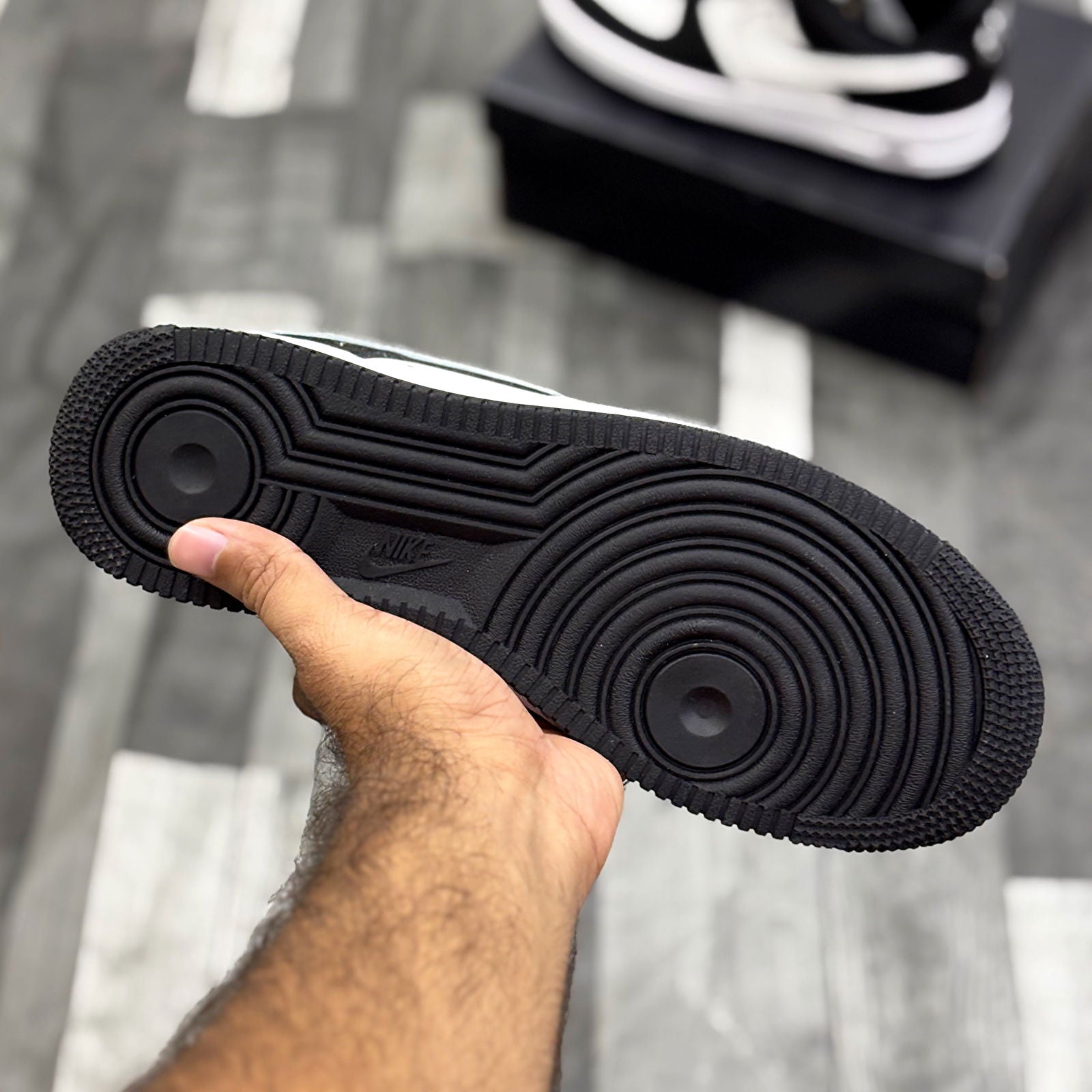 AF-1 Black White Premium Batch - ShoesRepublic 