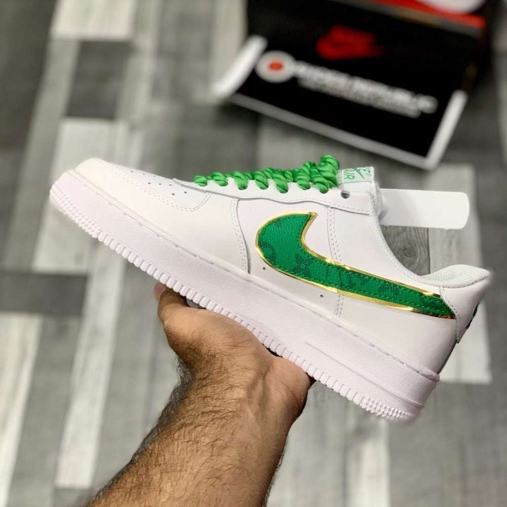 AF-1 Custom Lo-Vi Rope (Green) - ShoesRepublic 