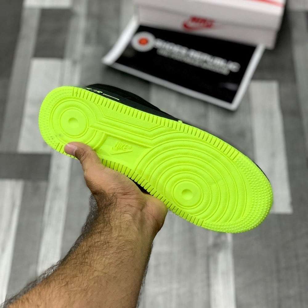 AF1 Neon Rope Lace Sneakers | Stand Out from the Crowd - ShoesRepublic 