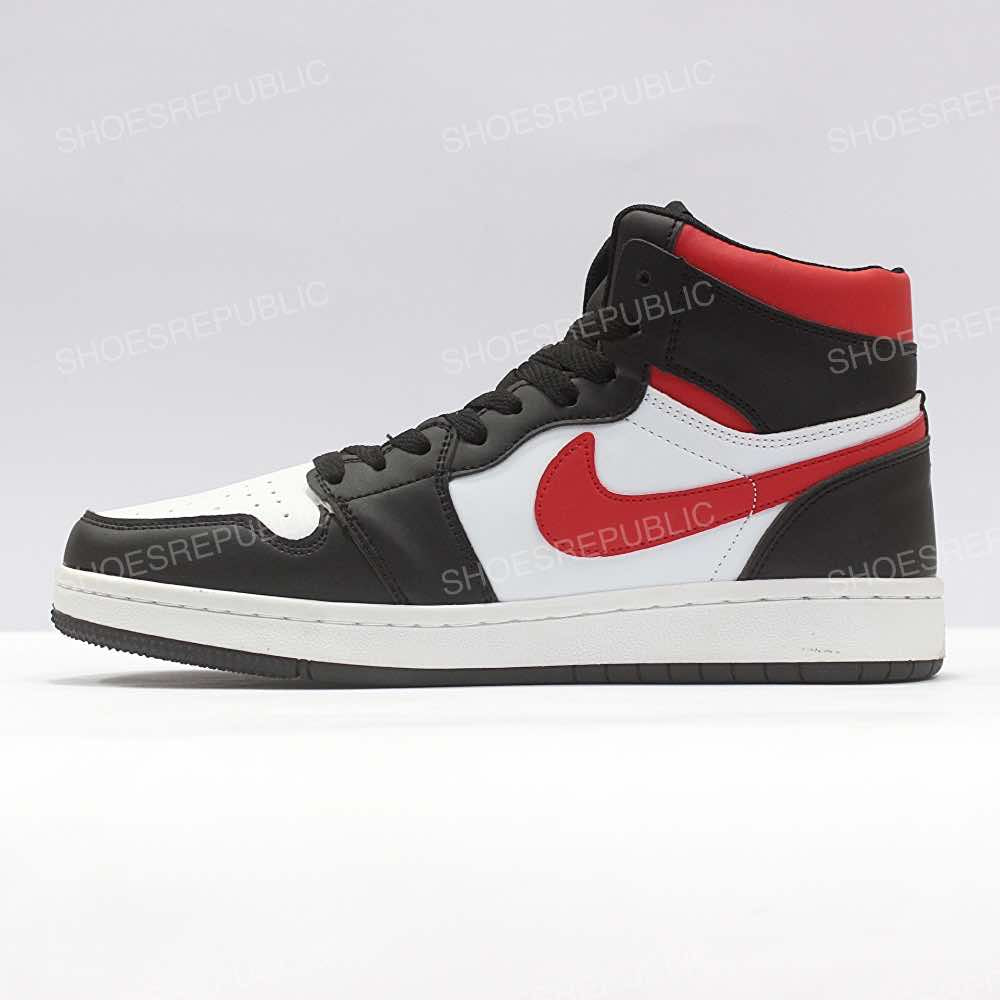 AJ-1 High Black & Red | Iconic Style - ShoesRepublic 