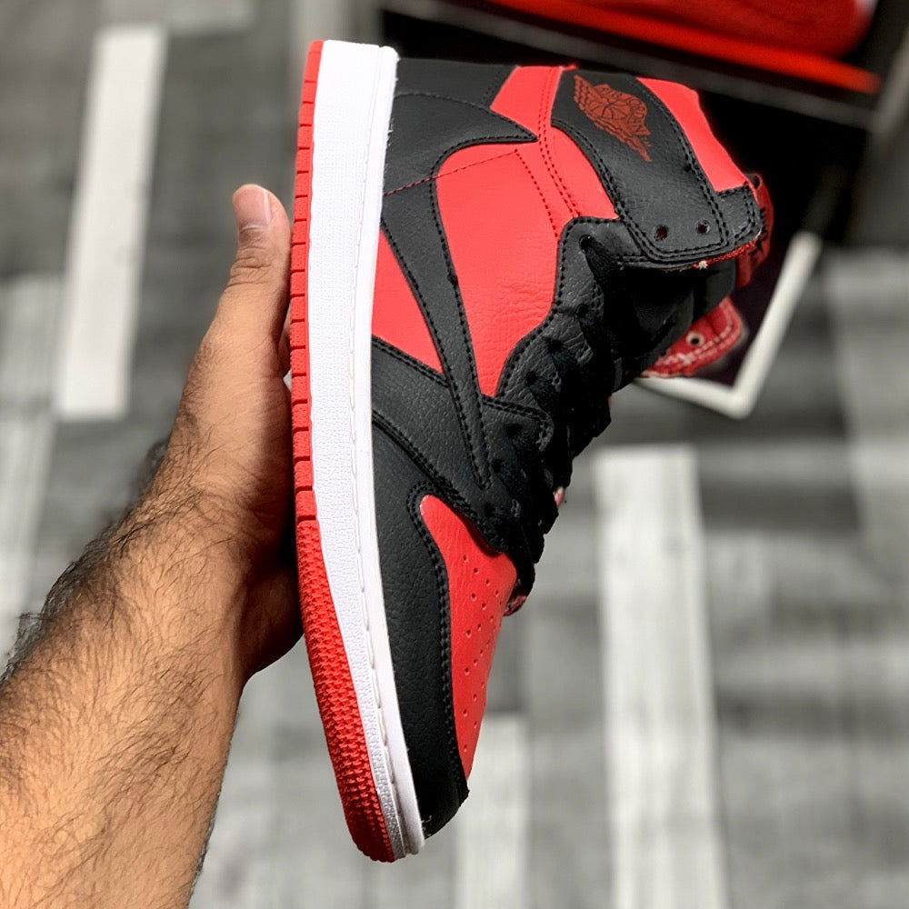 AJ-1 High Traviis (Bred) - ShoesRepublic 