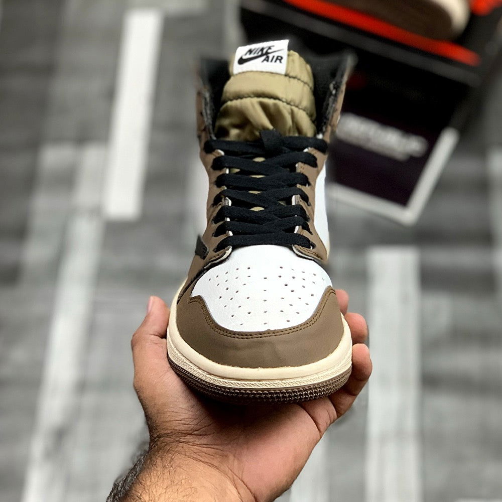 AJ-1 High Traviis (Mocha) - ShoesRepublic 