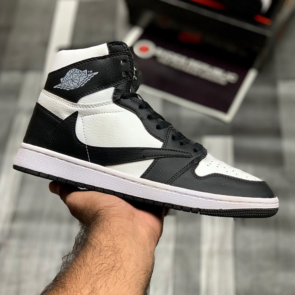 AJ-1 High Traviis (Panda) - ShoesRepublic 