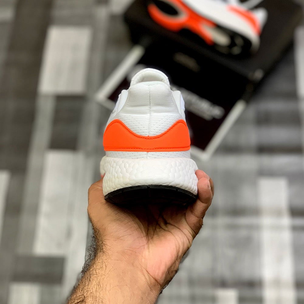 Adi PureBoosst 22 (White Orange) - ShoesRepublic 