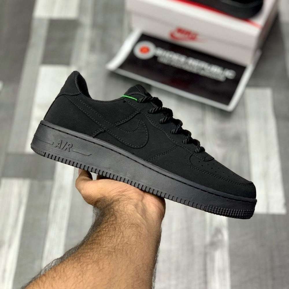 Air Force 1 Rope Laces | Sleek & Stylish All-Black - ShoesRepublic 