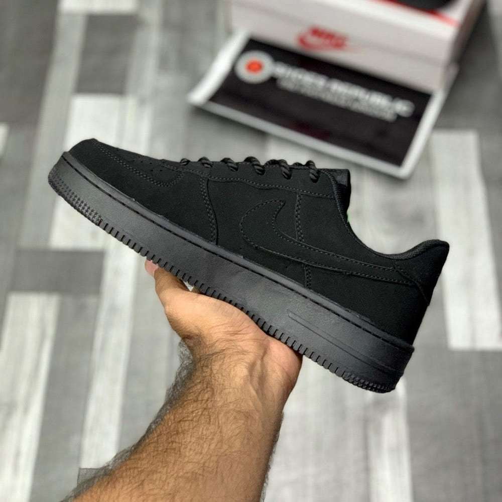 Air Force 1 Rope Laces | Sleek & Stylish All-Black - ShoesRepublic 