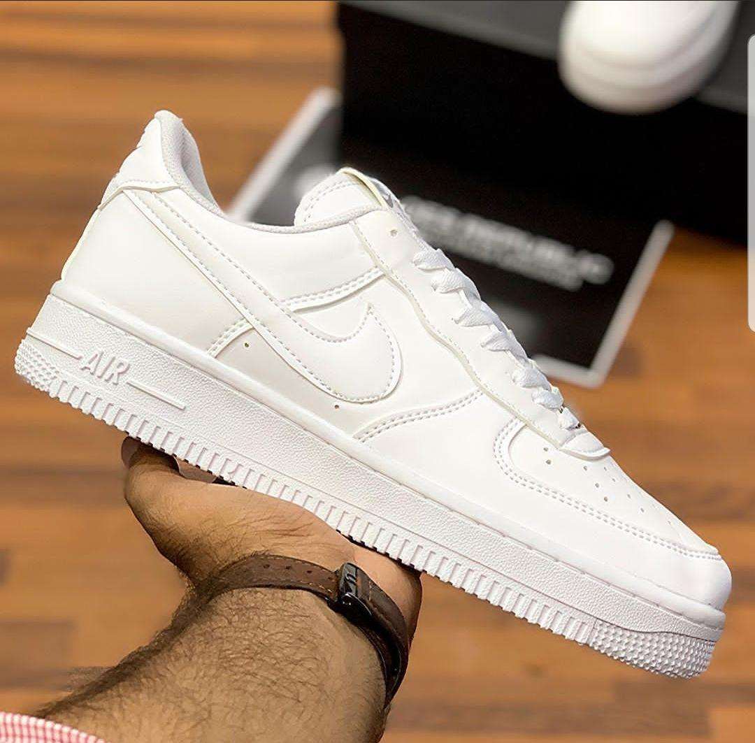 Air Force 1 Triple White - Unisex Casual Shoes - ShoesRepublic 