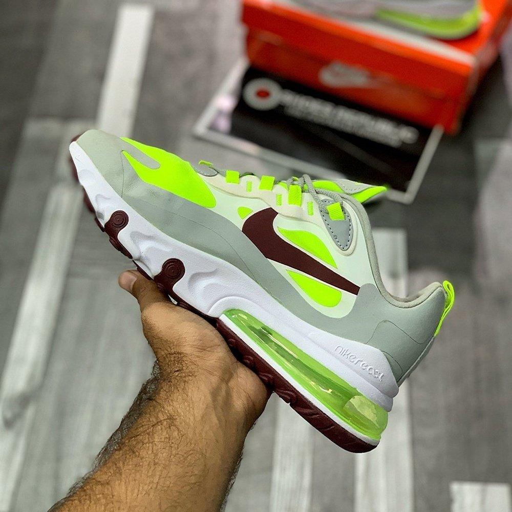 Airmax 270 React "Mint Maroon" - ShoesRepublic 