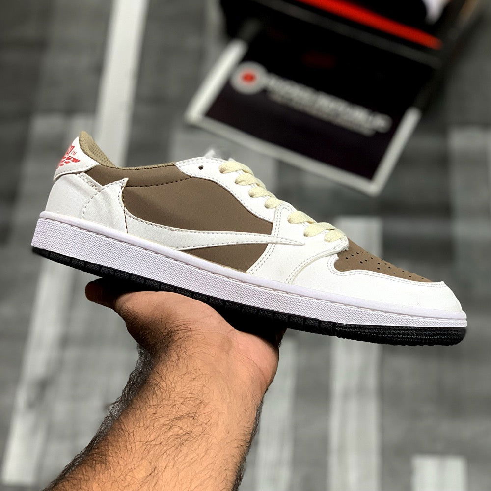 Aj-1 lows Traviis (Mocha) - ShoesRepublic 