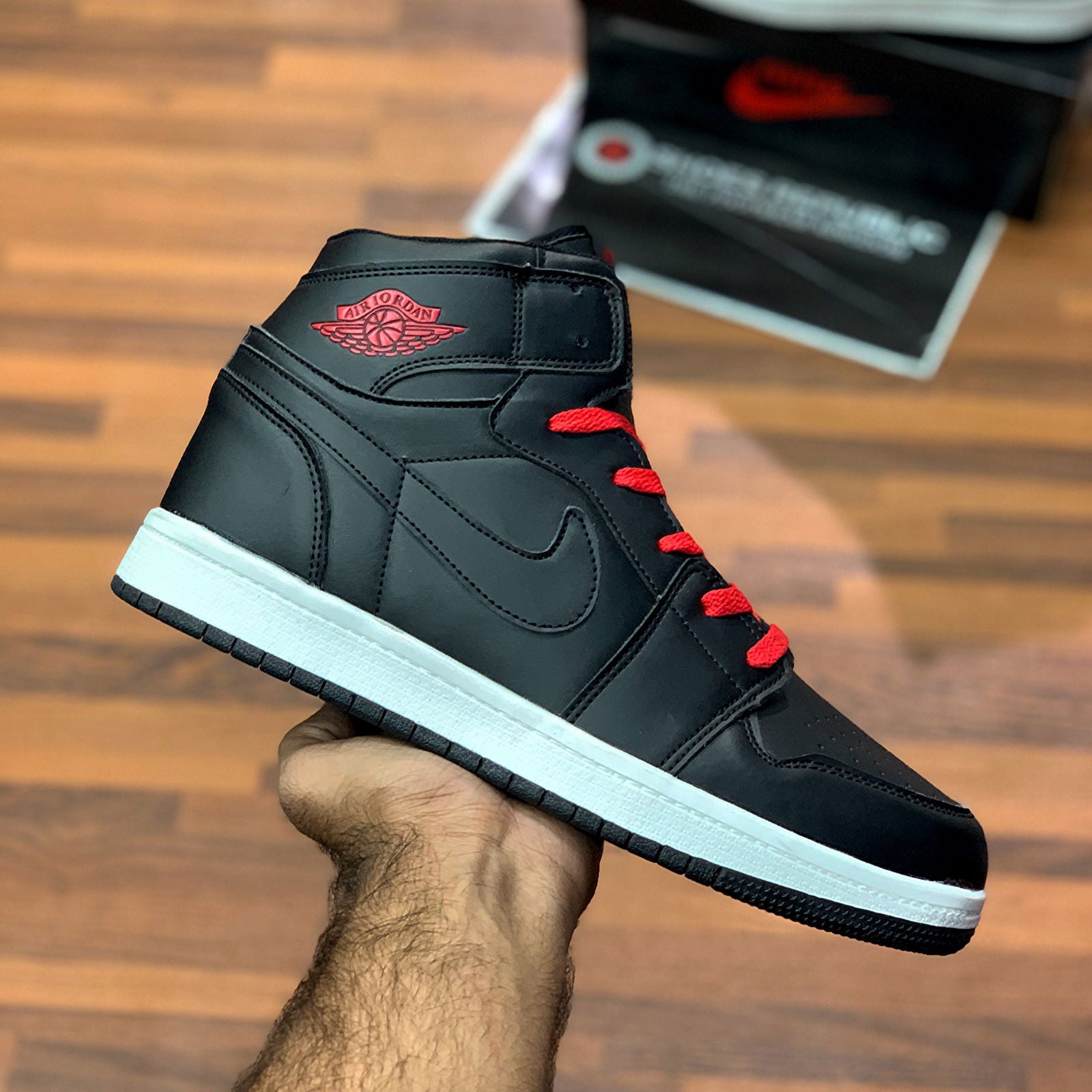 Aj-1s Hiightopps "Satin Black" - ShoesRepublic 