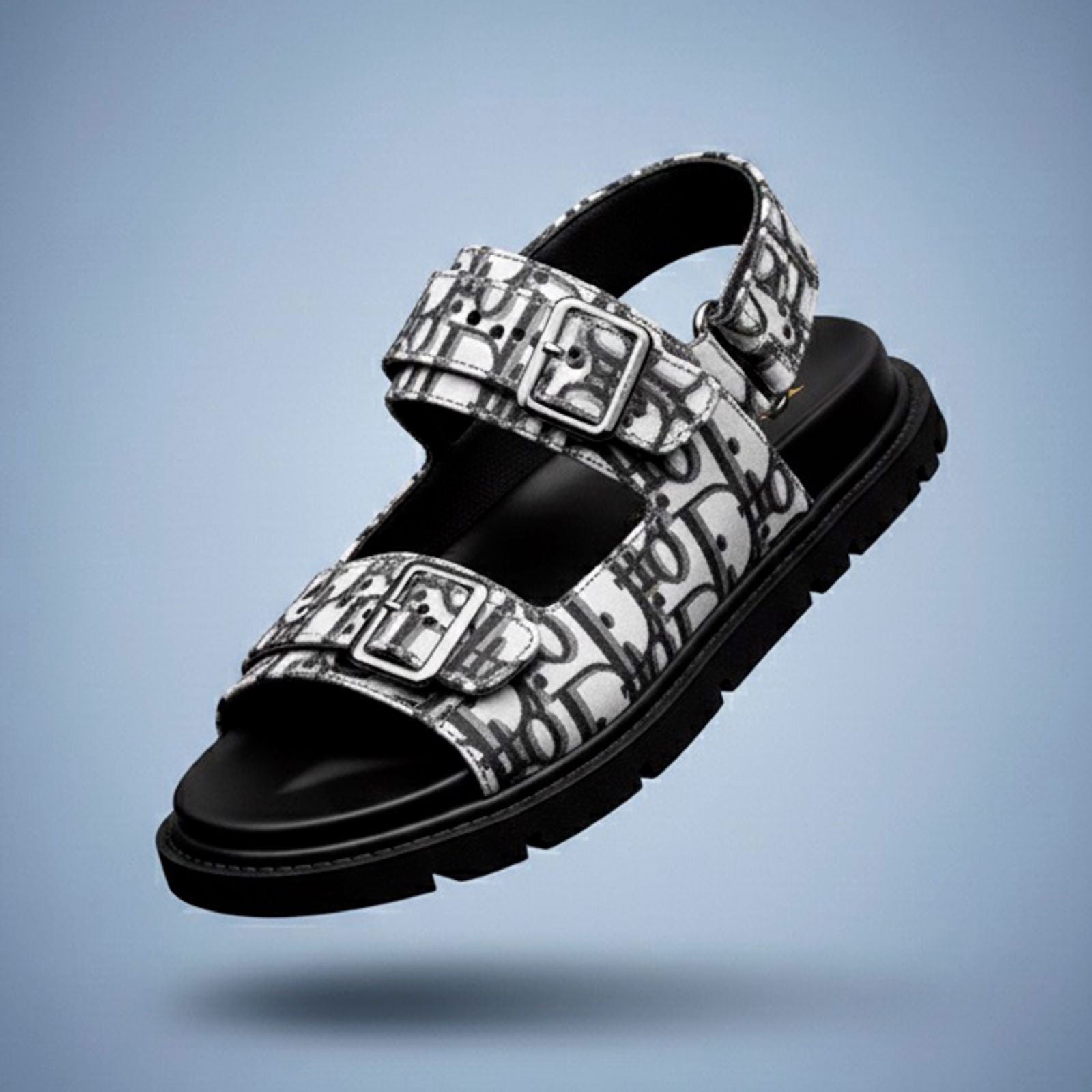 Aqua Obligue Sandals White - ShoesRepublic 