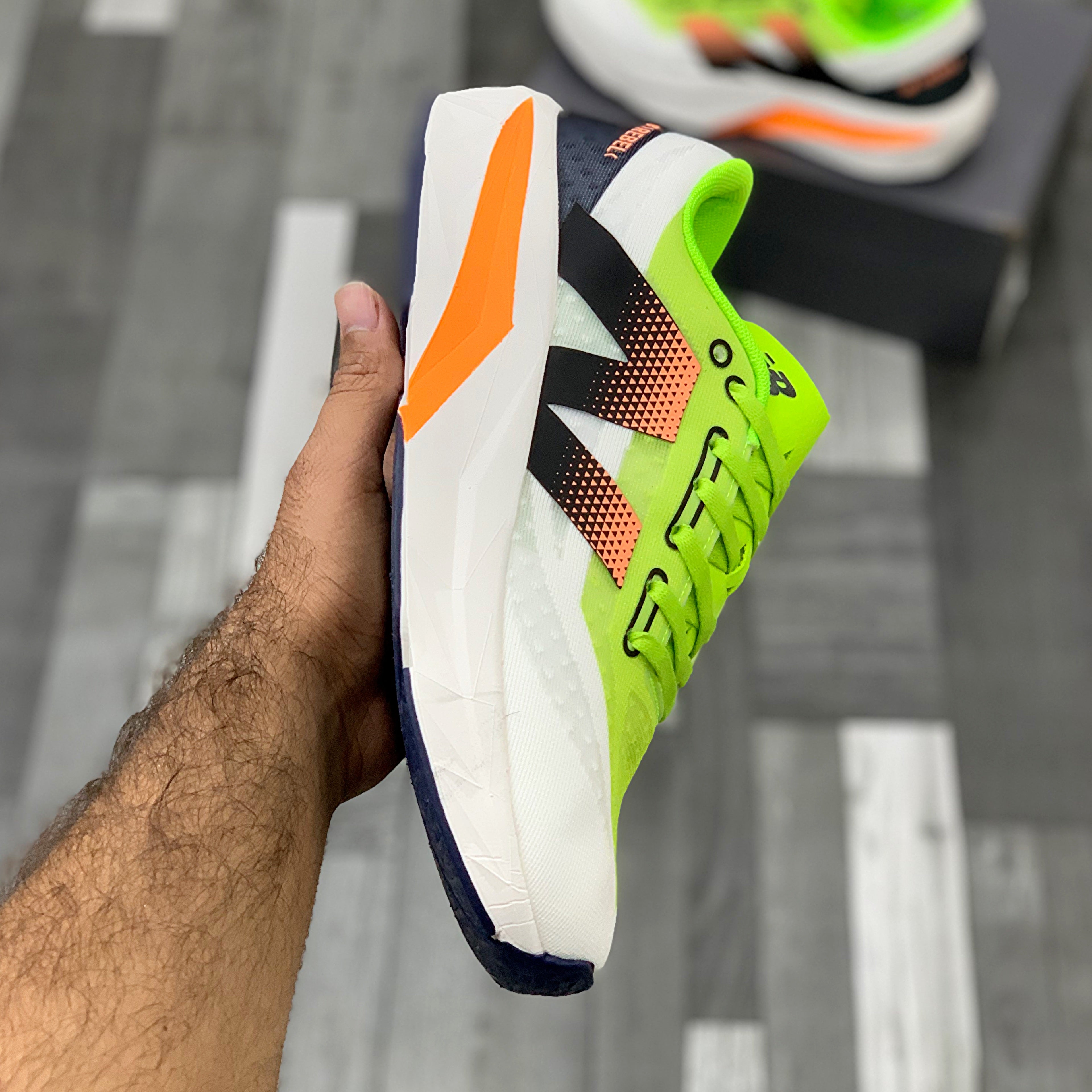 NB Fuelcell Rebel V4 (Lime Hot Mango)