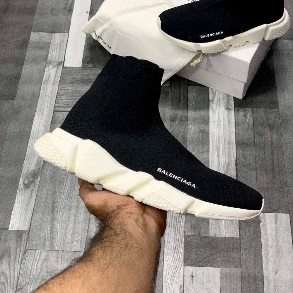 Balenciaga Speed Trainers (Dual White) | Stylish & Streamlined - ShoesRepublic 