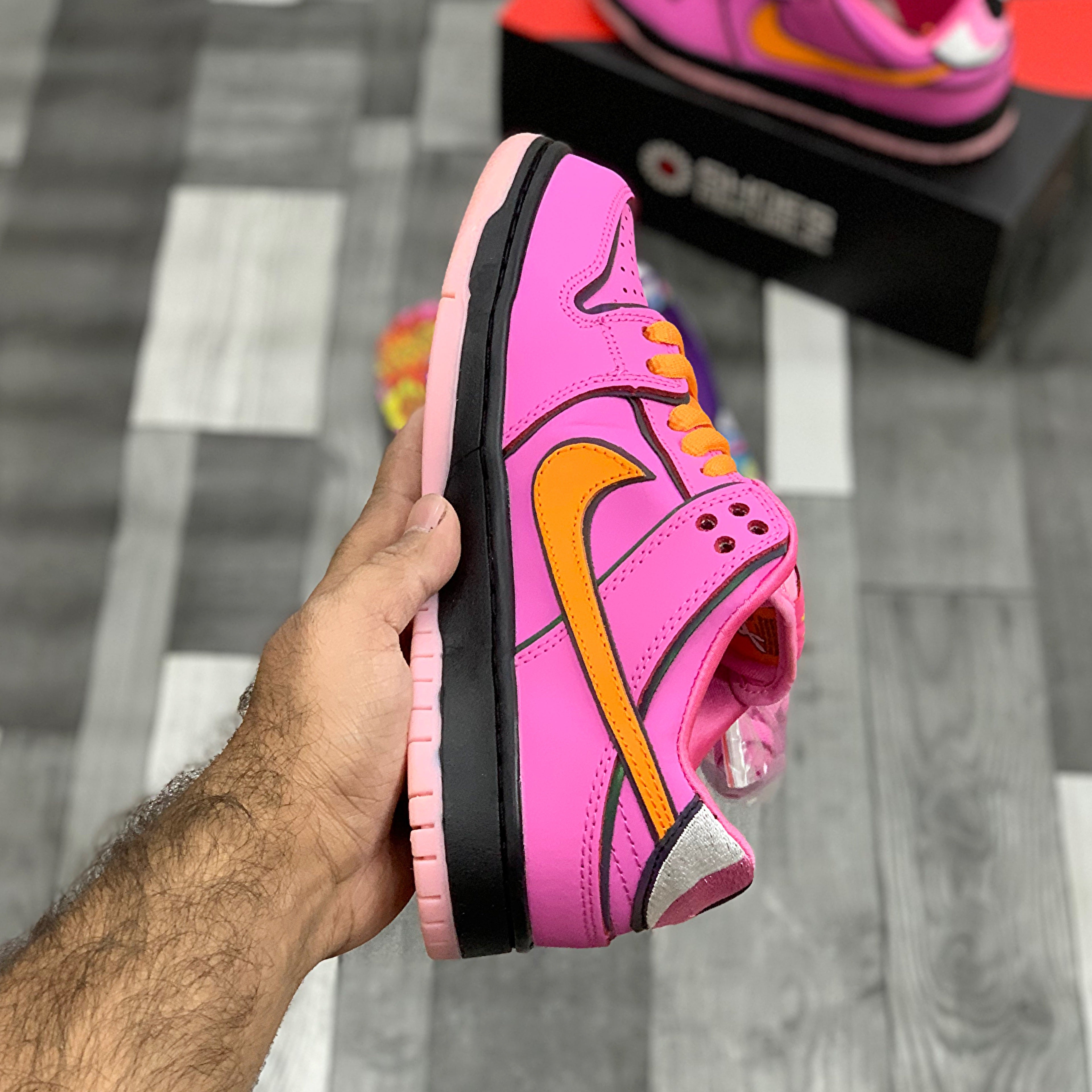 SB Dunkks Powerpuff Edition (Blossom)