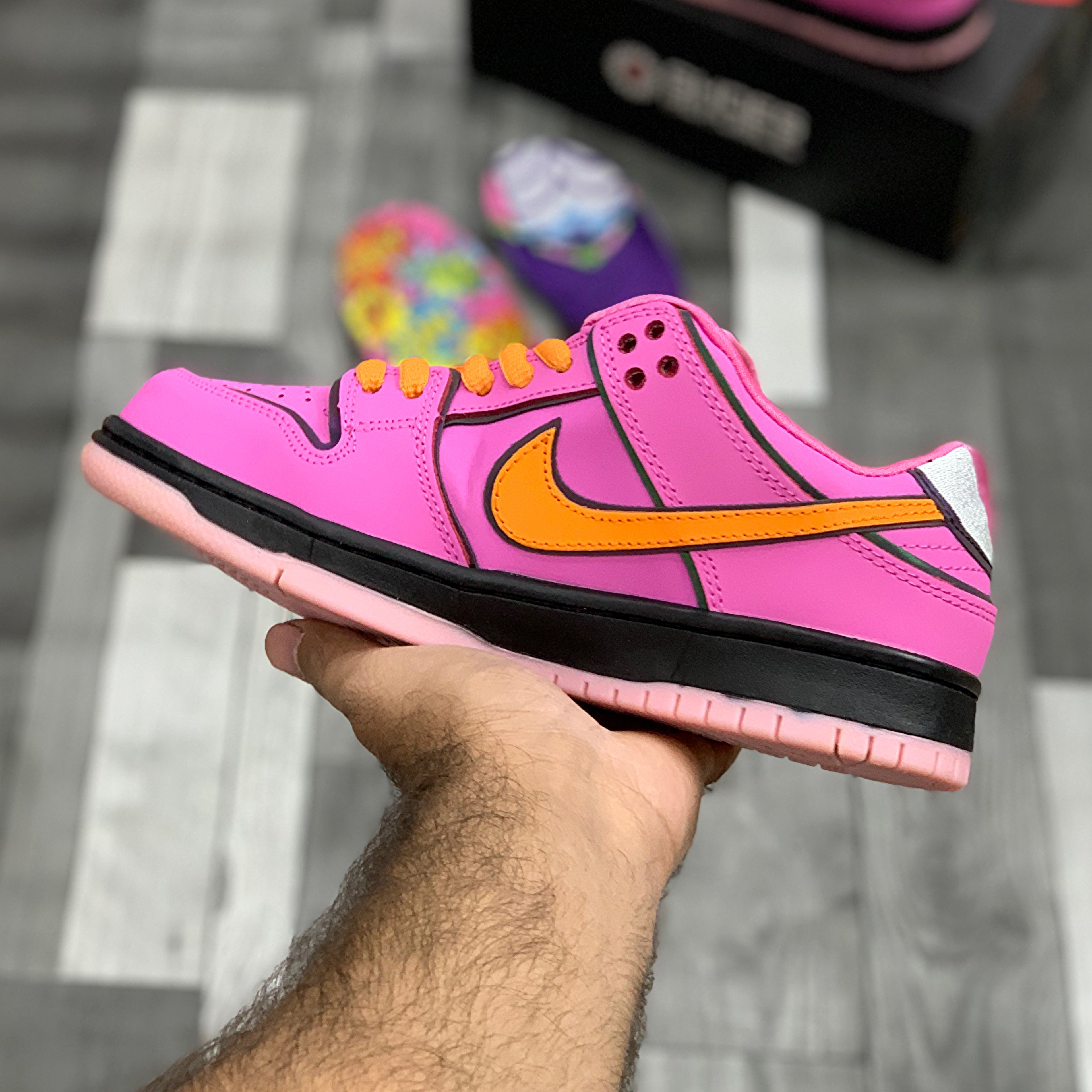 SB Dunkks Powerpuff Edition (Blossom)