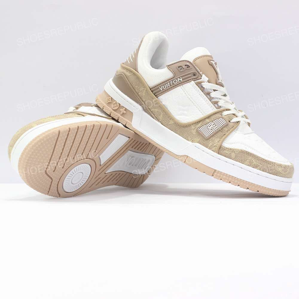 Lo-Vi Trainers Wheat | Earthy Tones, Casual Vibes