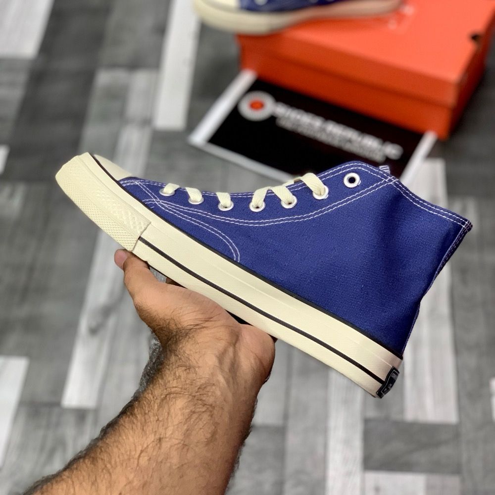 Converrsse Alll Starr HIGH “Blue” - ShoesRepublic 