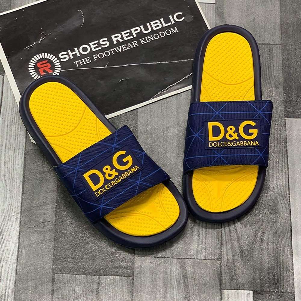 DG Slide (Navy Yellow) 