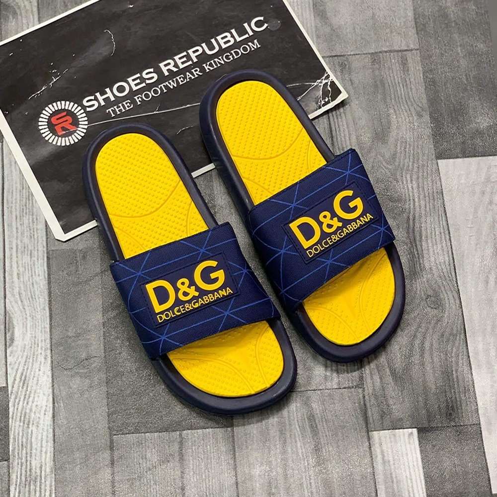 DG Slide (Navy Yellow) 