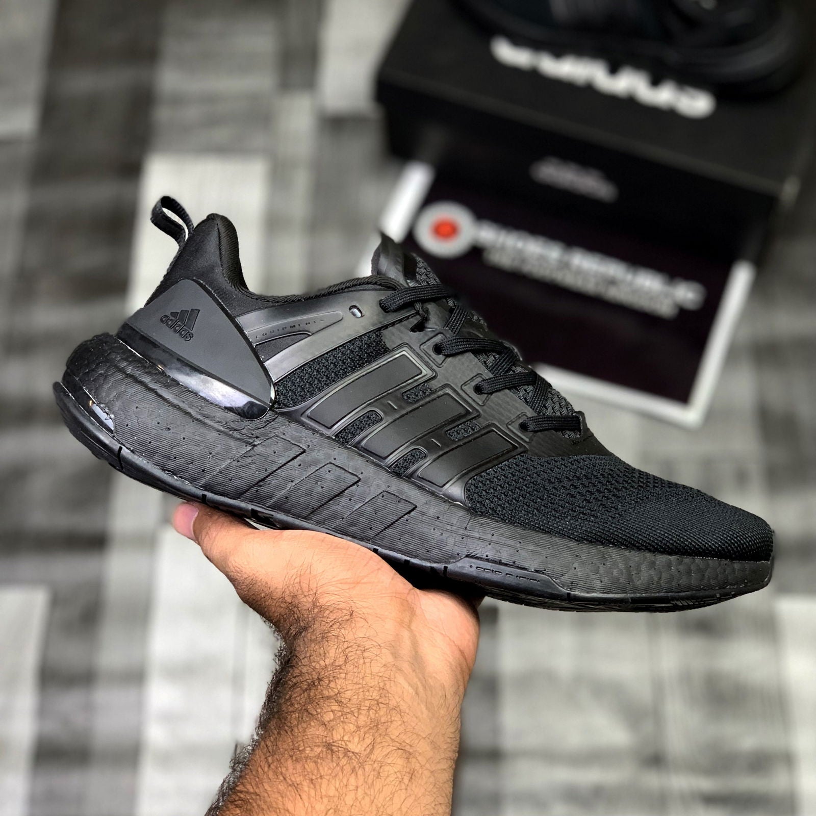 EQT Plus Boost (All Black) - ShoesRepublic 