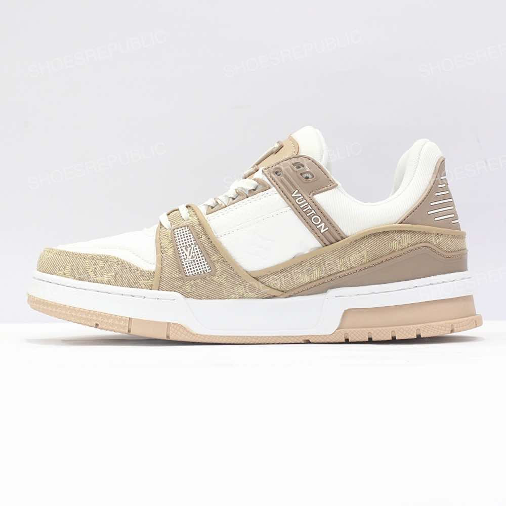 Lo-Vi Trainers Wheat - Earthy Tones, Casual Style