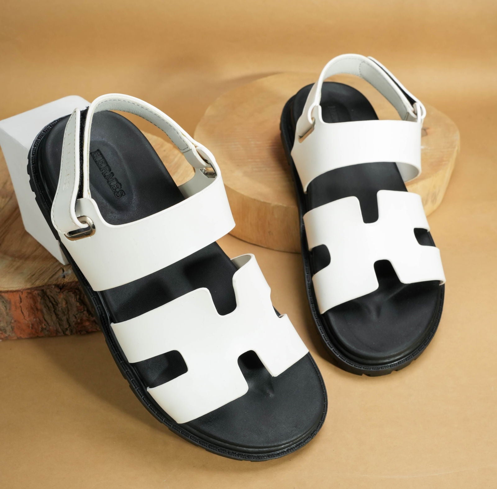 Genius Sandals White - ShoesRepublic 