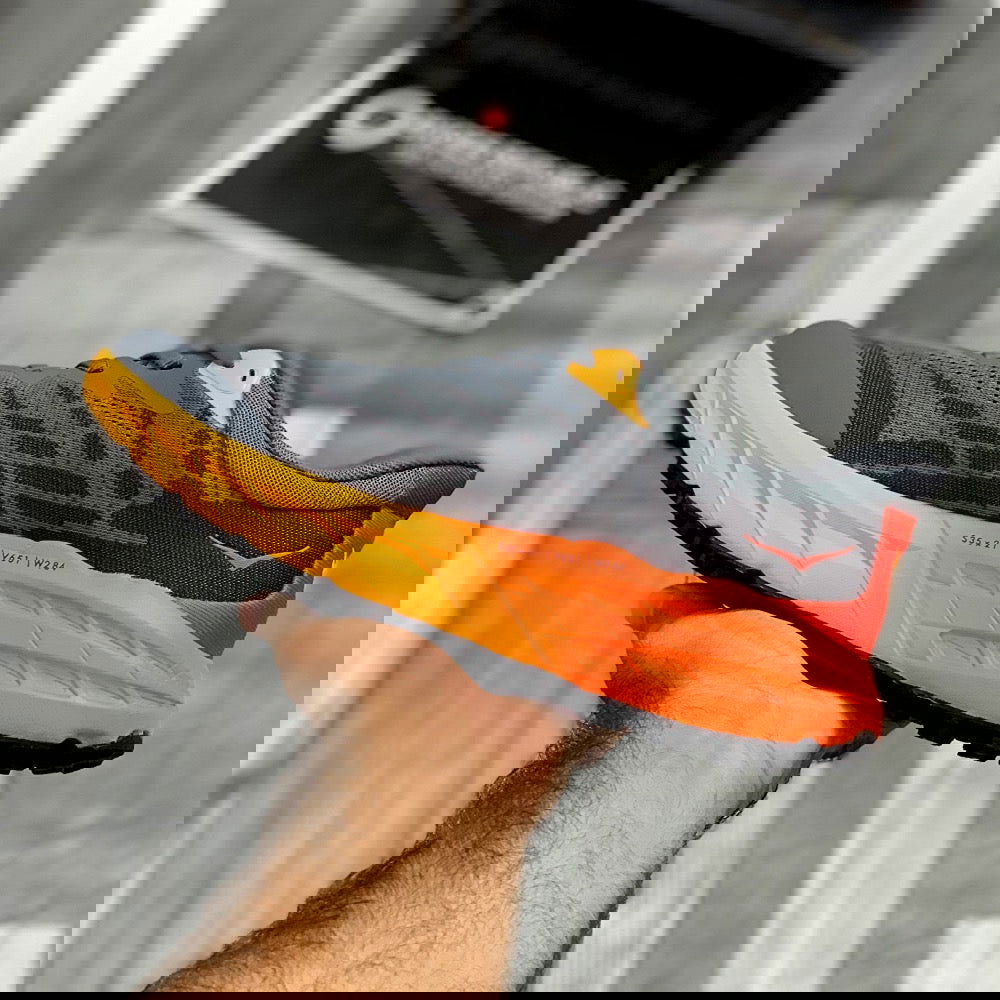 Hoka SpeedGoat 5 (Fire Grey) - ShoesRepublic 