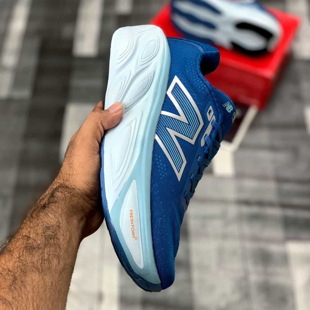 NB Fresh Foam X More V5 (Blue) - ShoesRepublic 