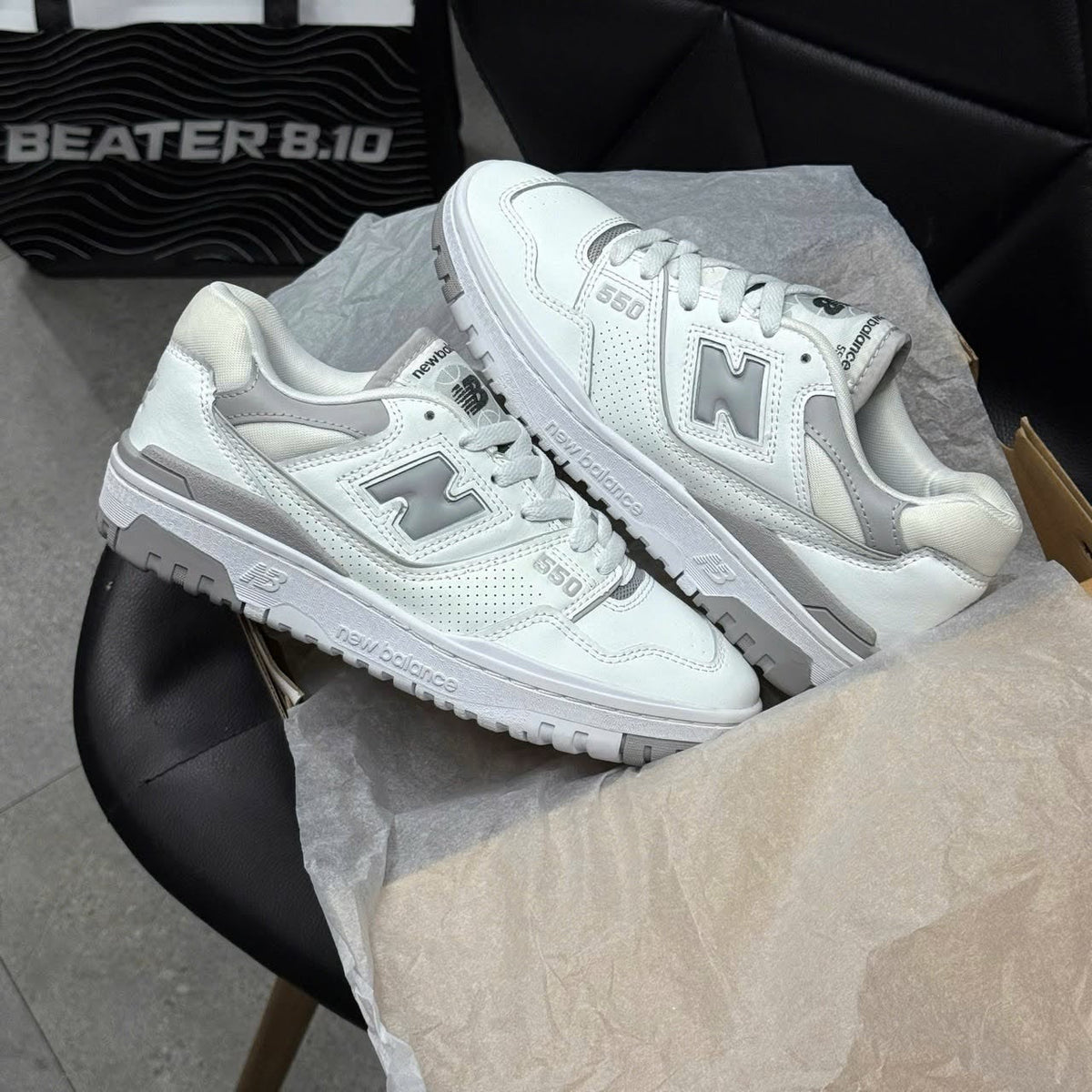 Nb 550 (White) - ShoesRepublic 