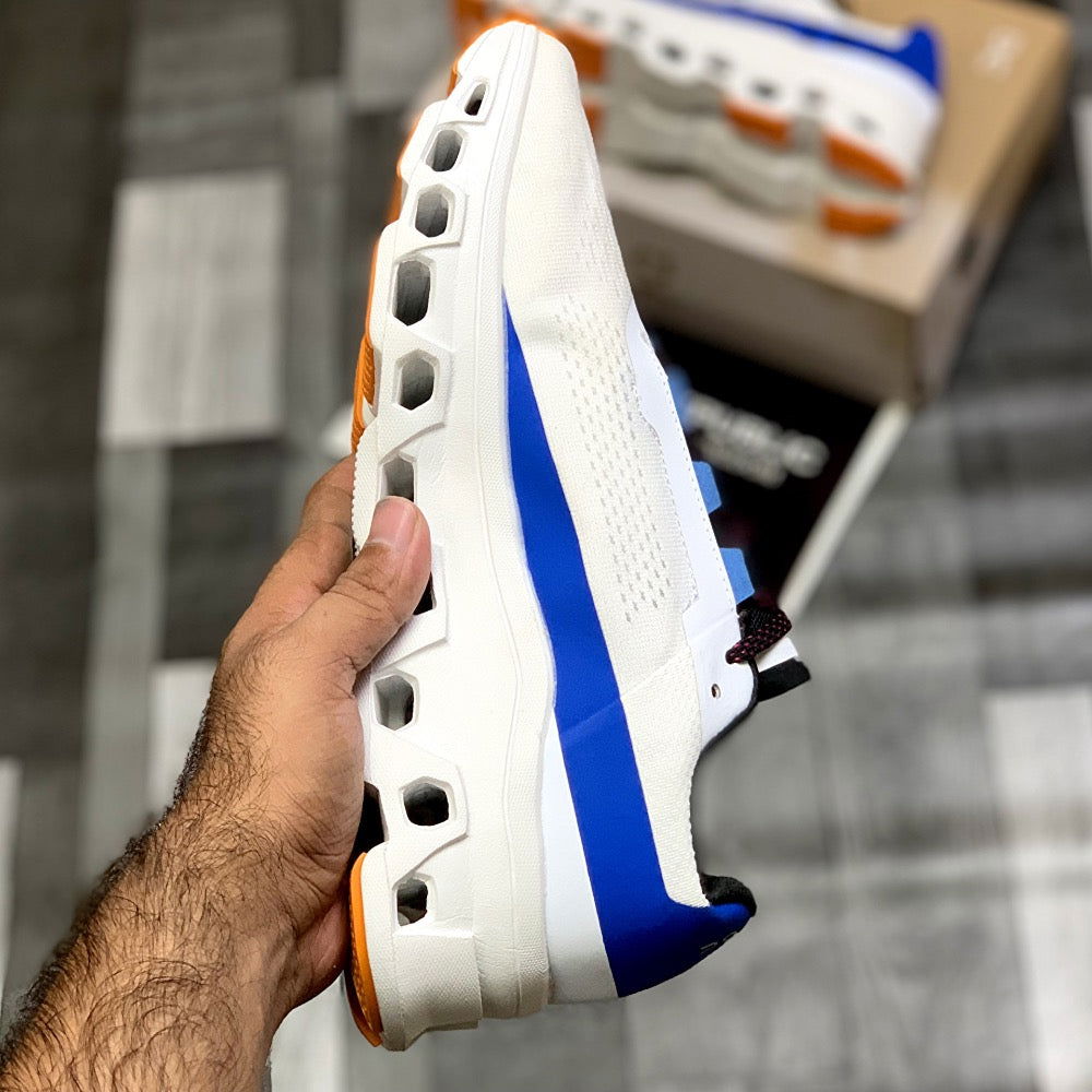 On Cloud Monster (White Hyper Blue) - ShoesRepublic 