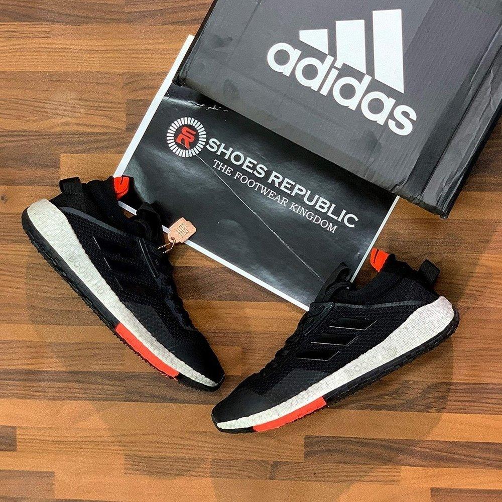 Pureboost HD Black Fire Men s Stylish Sneakers