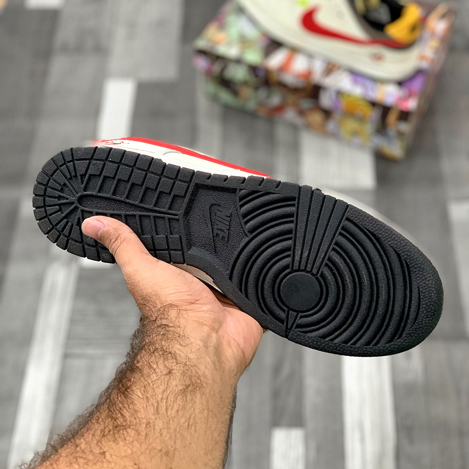 SBB Dunkks Low Sail Red Black X Ghostbusters - ShoesRepublic 