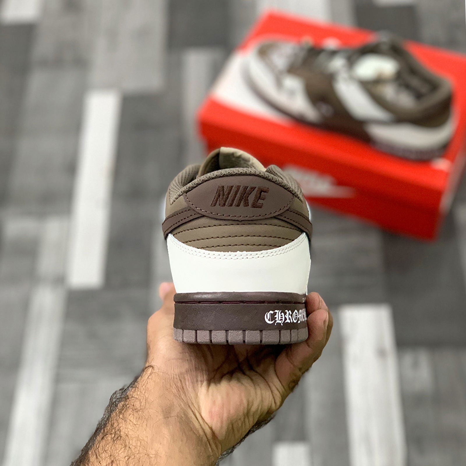 SBB Dunkks Low X Chrome Hearts - ShoesRepublic 