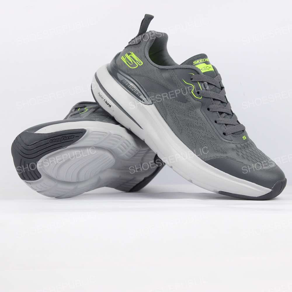 Skeccherrs Hyperburst Skech-Air “Grey" - ShoesRepublic 