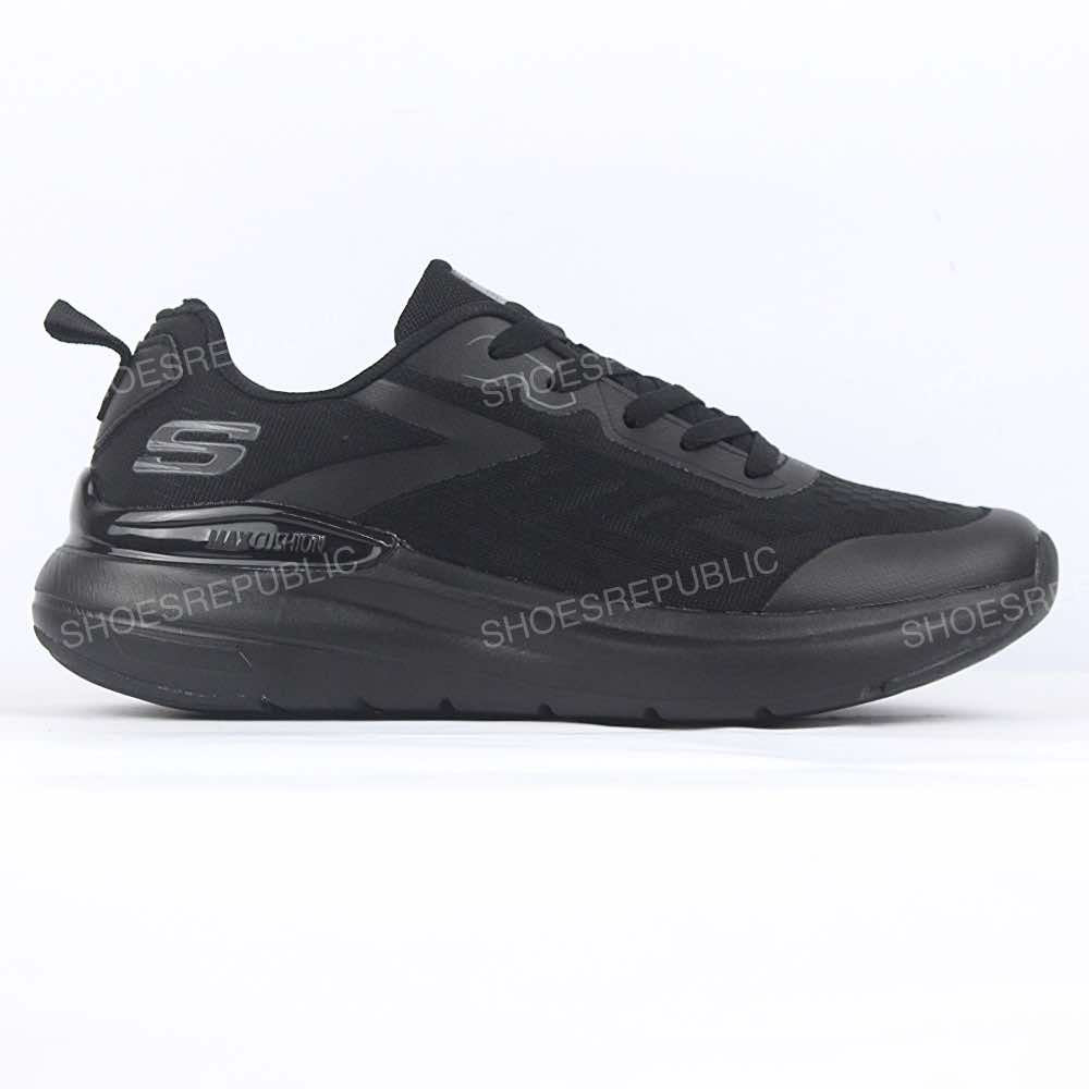 Skeccherrs Hyperburst Skech-Air “triple Black" - ShoesRepublic 