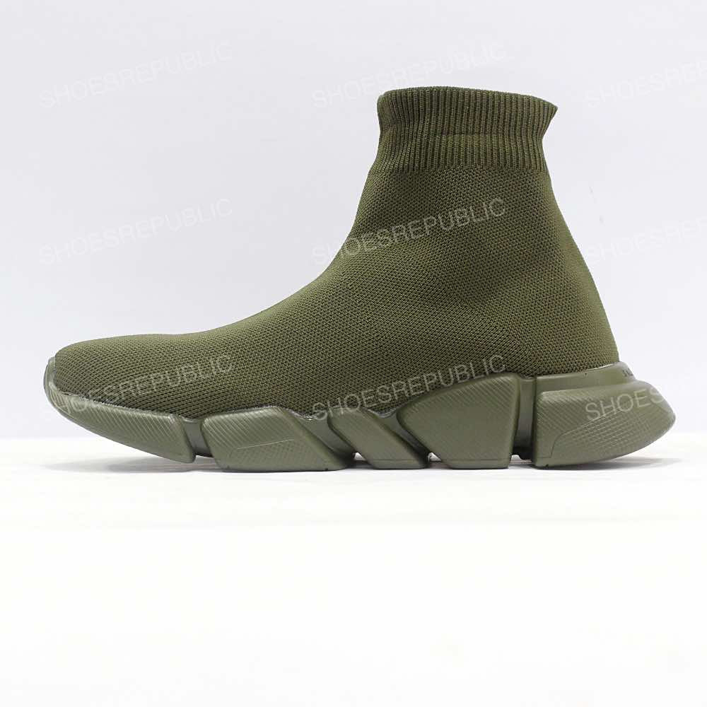 Speeed Traiiners 2.O Graffitti (Army Green) - ShoesRepublic 