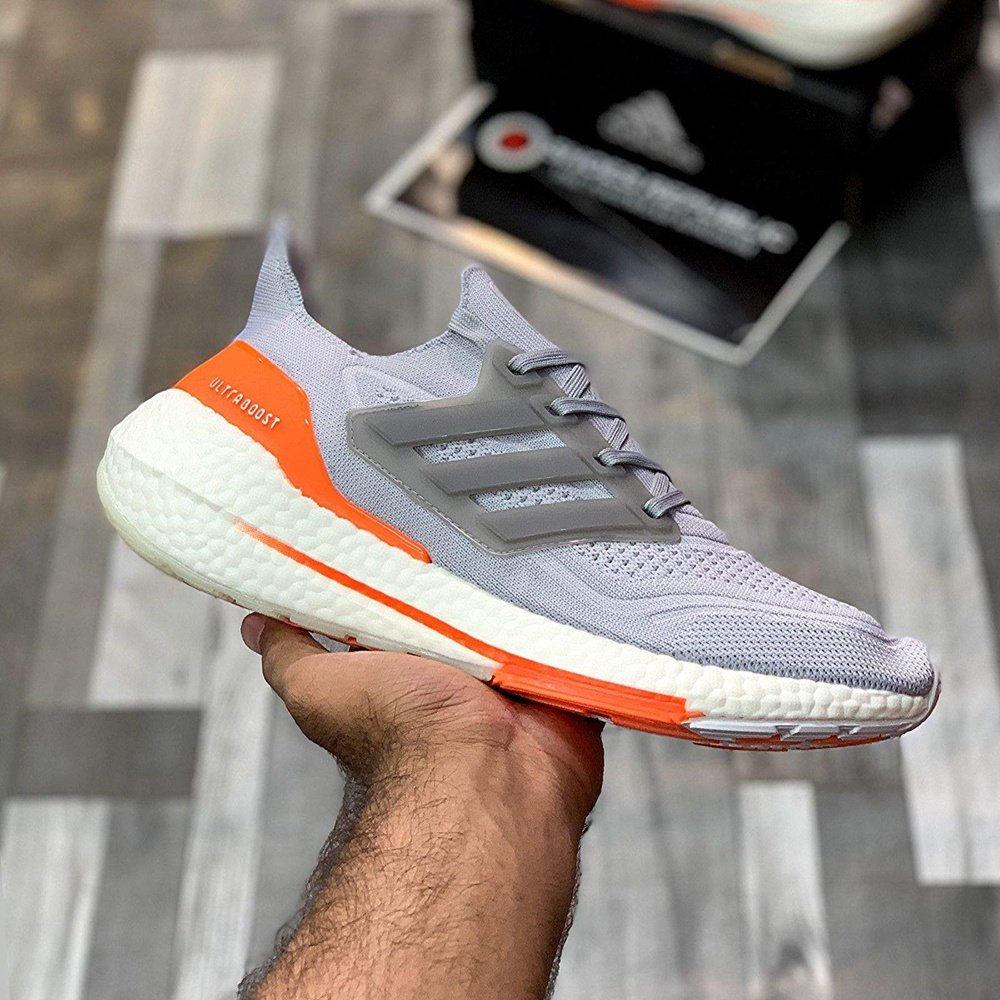 Ultraboost 21 Cool Grey - Comfortable Running Shoes - ShoesRepublic 