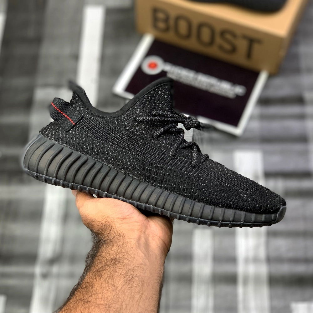 Yeeezzyy 350 v2 (Black Reflectives) - ShoesRepublic 