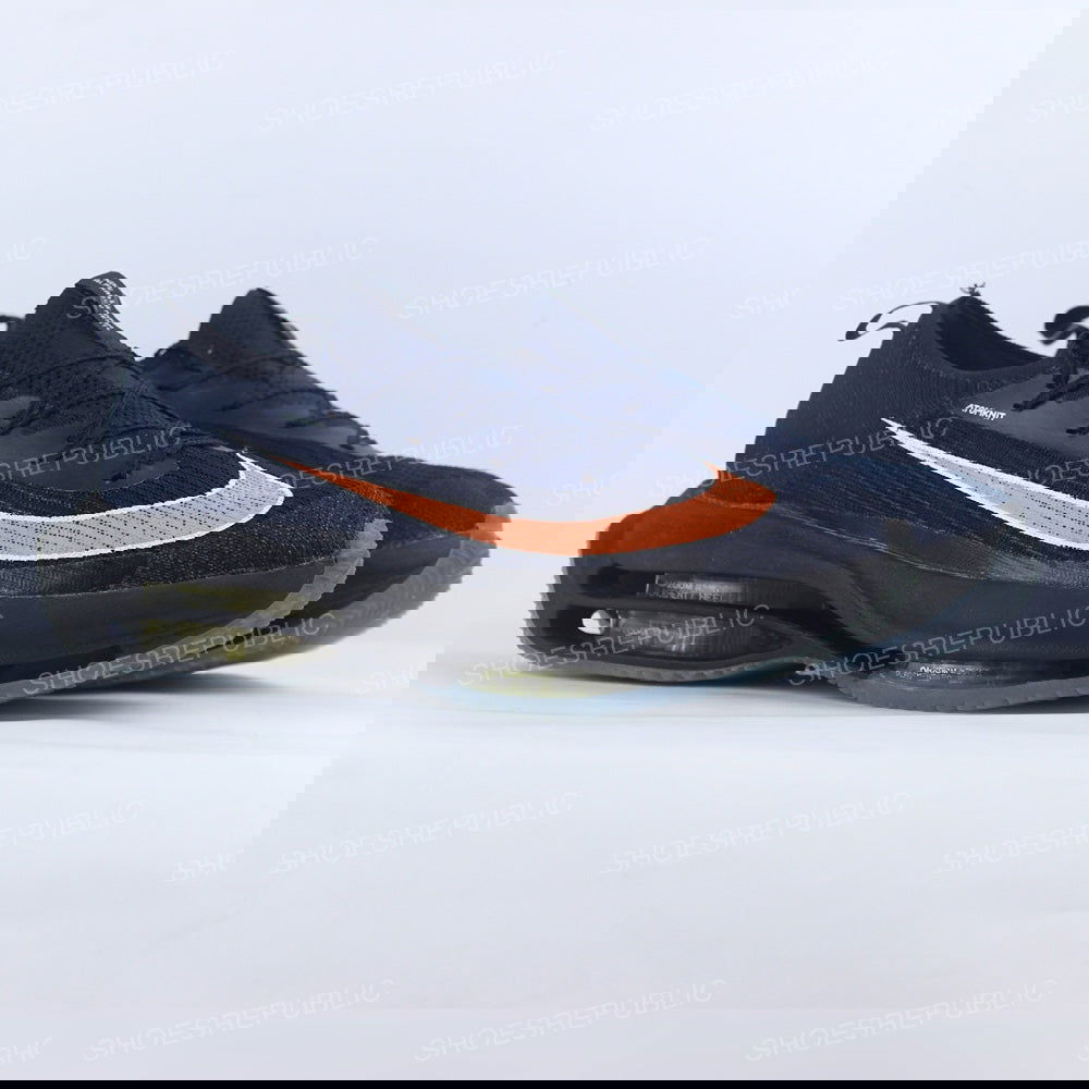 Zoom Double Stacked "Navy Orange" - ShoesRepublic 